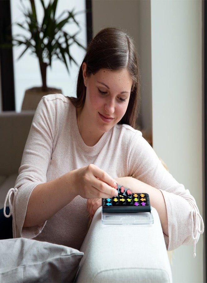 Elecart إليكارت آي كيو لينك - لعبة ألغاز ذهنية مع 120 تحديًا، لعبة سفر للأطفال والكبار، لعبة ألغاز منطقية، لعبة تعليمية للأعمار من 8 سنوات فما فوق، ألعاب ذكاء للسفر - متعددة الألوان (معدل الذكاء - 16) - Image 4